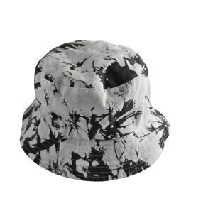 Reversible Tie Dye White/Black Bucket Hat